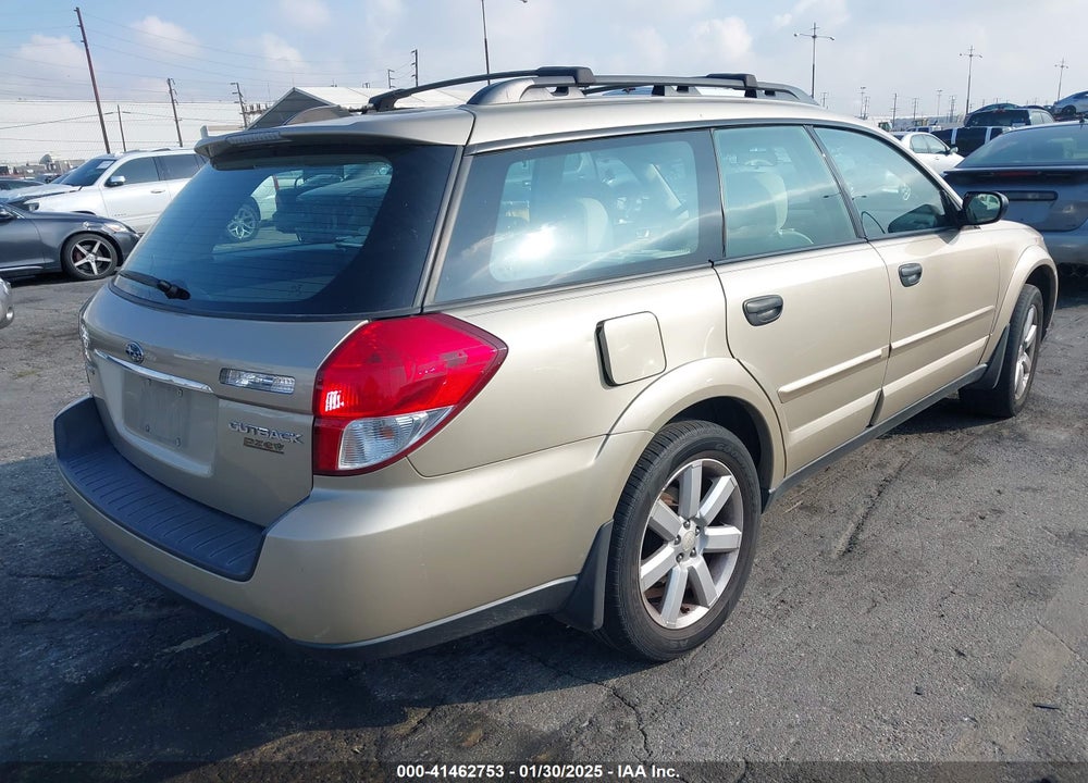 2008 SUBARU OUTBACK 2.5I/2.5I L.L. BEAN EDITION VIN: 4S4BP61C287361485