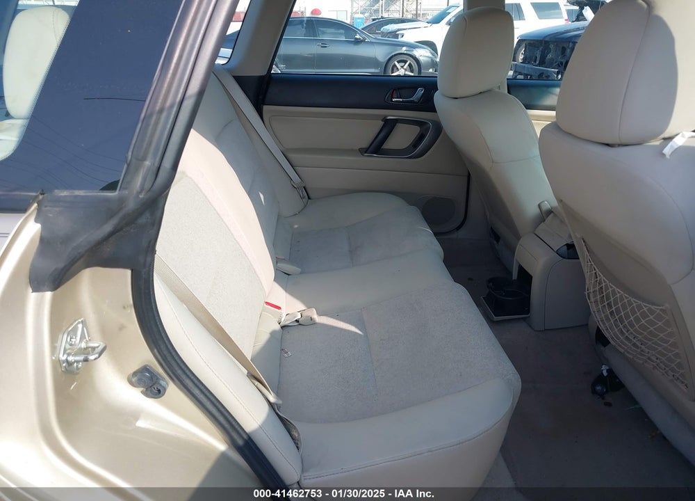 2008 SUBARU OUTBACK 2.5I/2.5I L.L. BEAN EDITION VIN: 4S4BP61C287361485