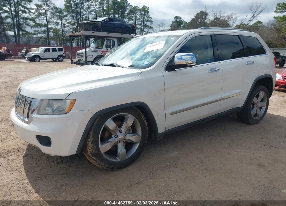 2011 JEEP GRAND CHEROKEE OVERLAND VIN: 1J4RS6GT9BC601388