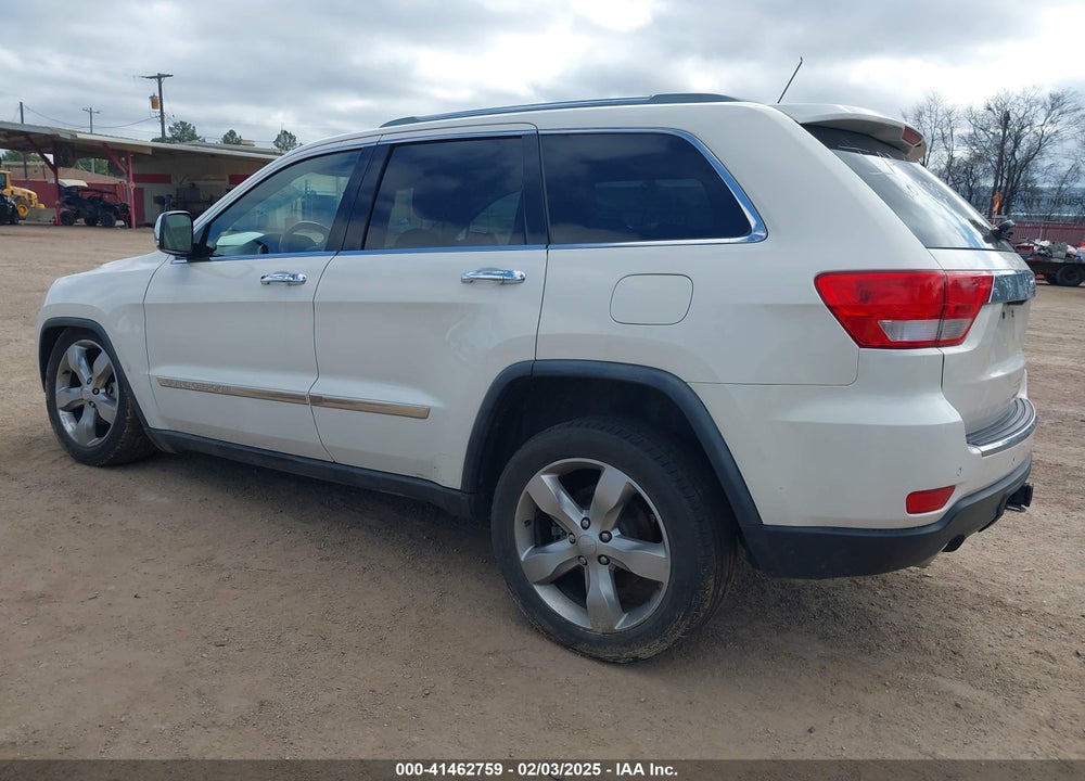 2011 JEEP GRAND CHEROKEE OVERLAND VIN: 1J4RS6GT9BC601388