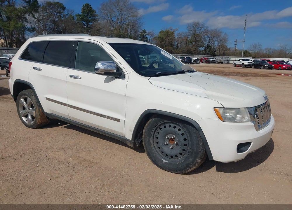 2011 JEEP GRAND CHEROKEE OVERLAND VIN: 1J4RS6GT9BC601388