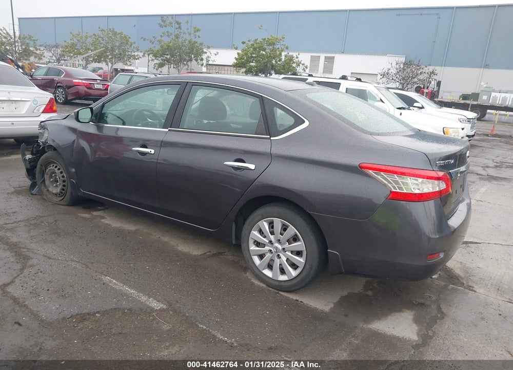 2015 NISSAN SENTRA SV VIN: 3N1AB7AP9FL696844