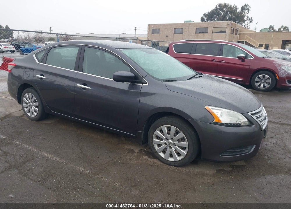 2015 NISSAN SENTRA SV VIN: 3N1AB7AP9FL696844