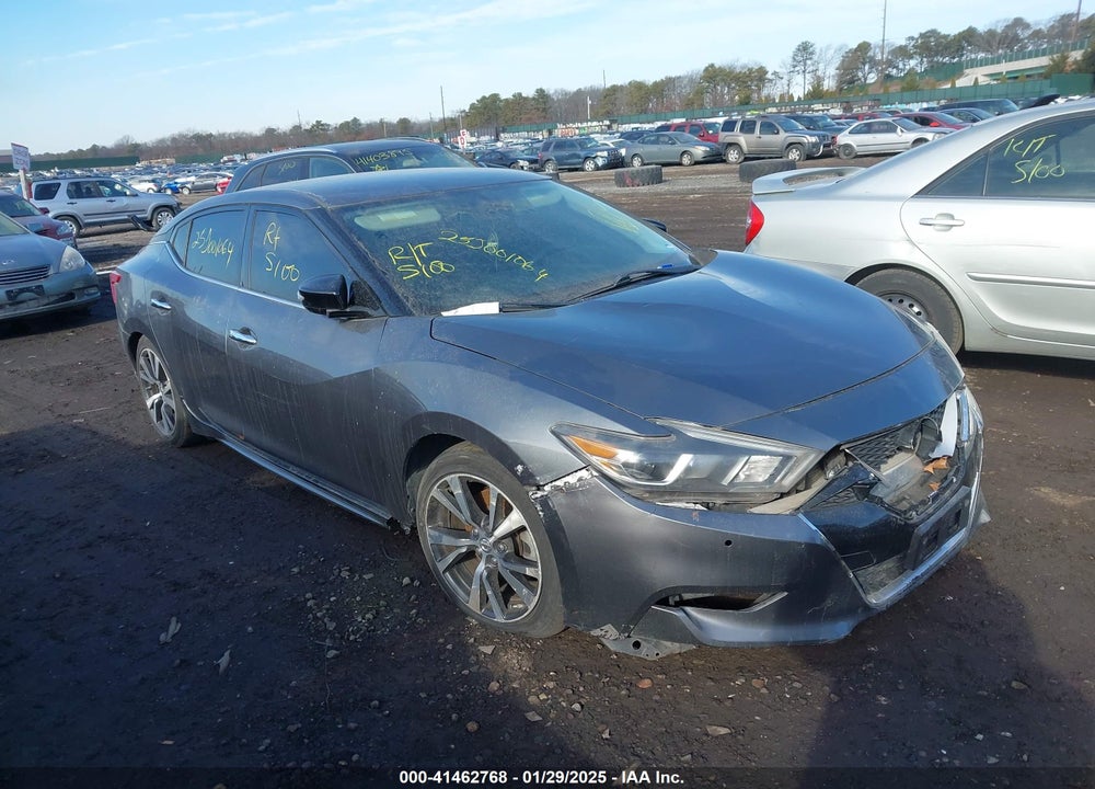 2017 NISSAN MAXIMA 3.5 SV VIN: 1N4AA6AP2HC396125