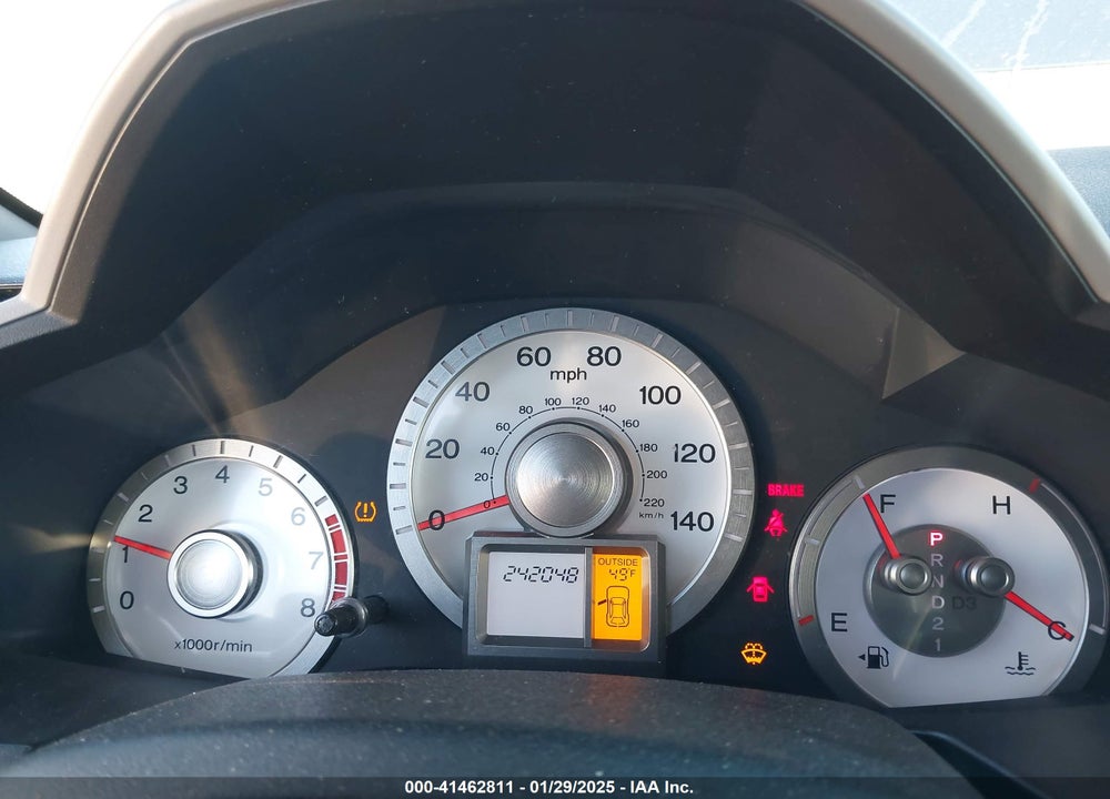 2009 HONDA PILOT EX-L VIN: 5FNYF48579B032287