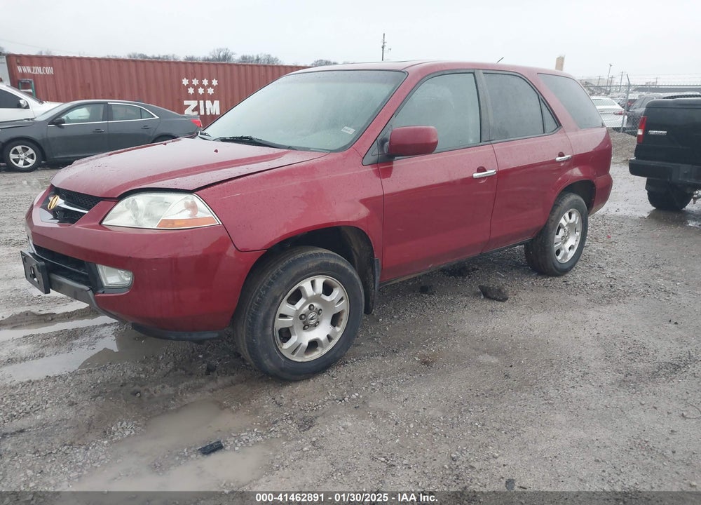2002 ACURA MDX VIN: 2HNYD18272H527741