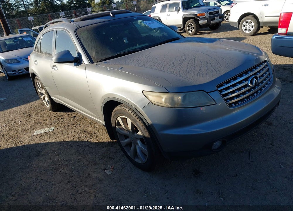 2003 INFINITI FX45 VIN: JNRBS08W33X404868