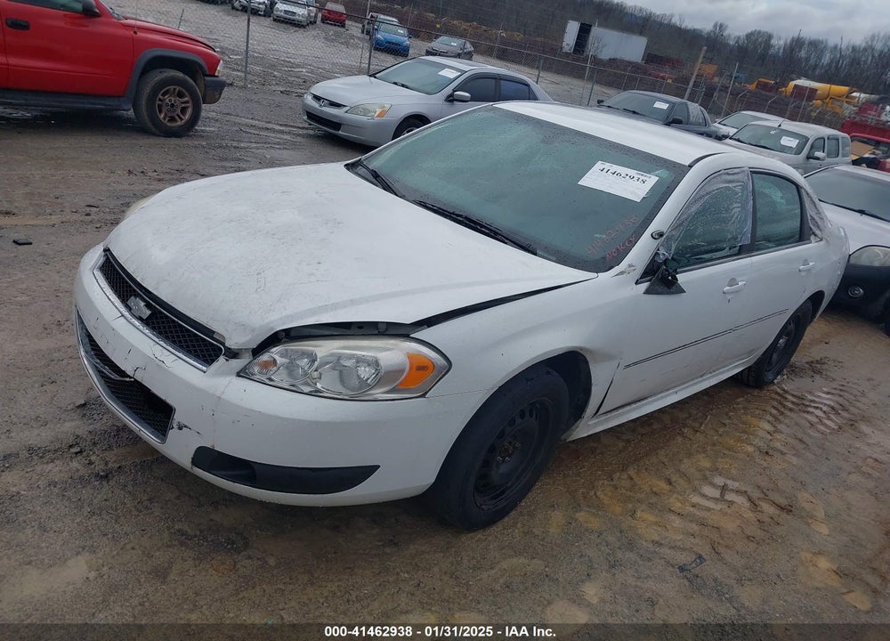 2014 CHEVROLET IMPALA LIMITED POLICE VIN: 2G1WD5E33E1162966