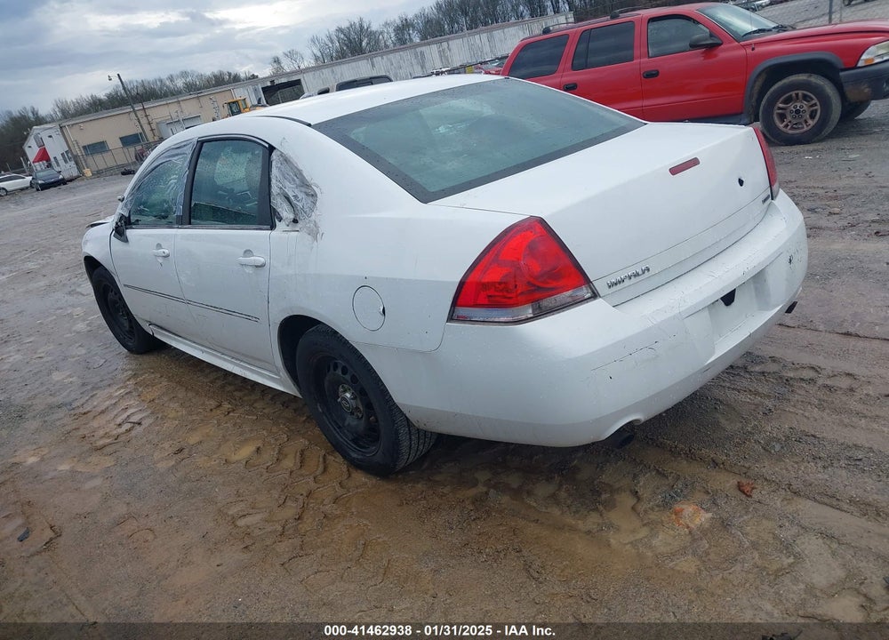 2014 CHEVROLET IMPALA LIMITED POLICE VIN: 2G1WD5E33E1162966
