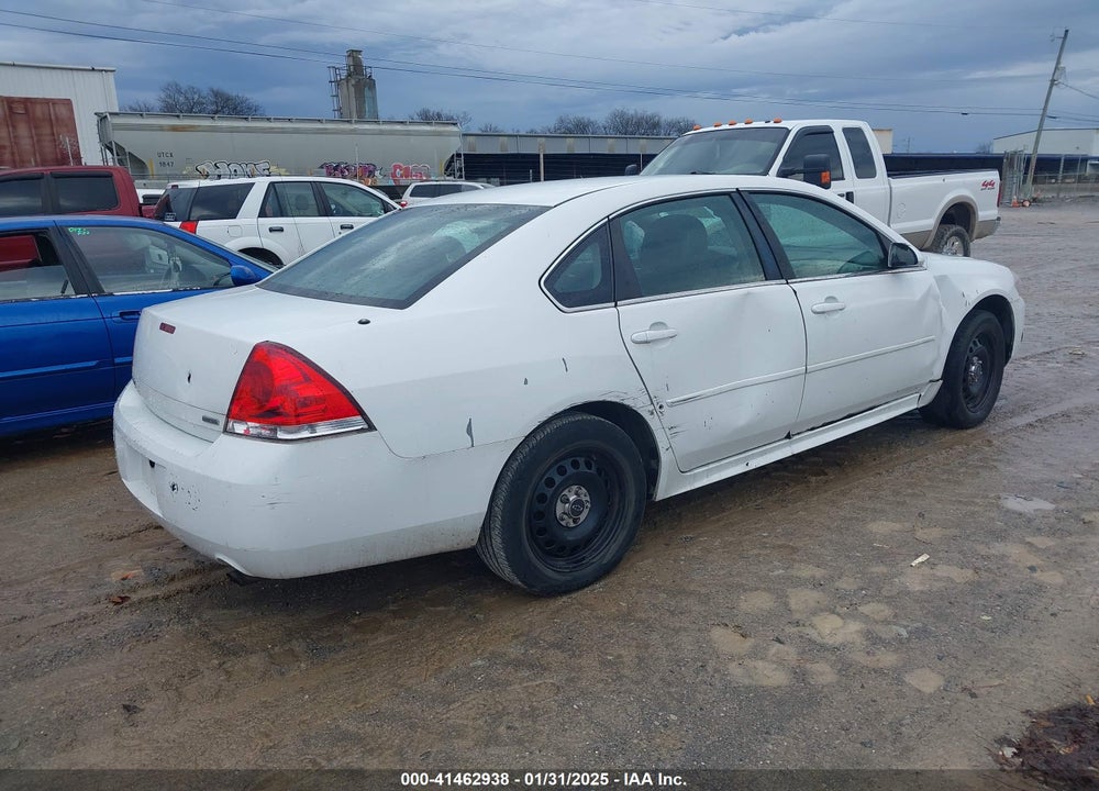2014 CHEVROLET IMPALA LIMITED POLICE VIN: 2G1WD5E33E1162966