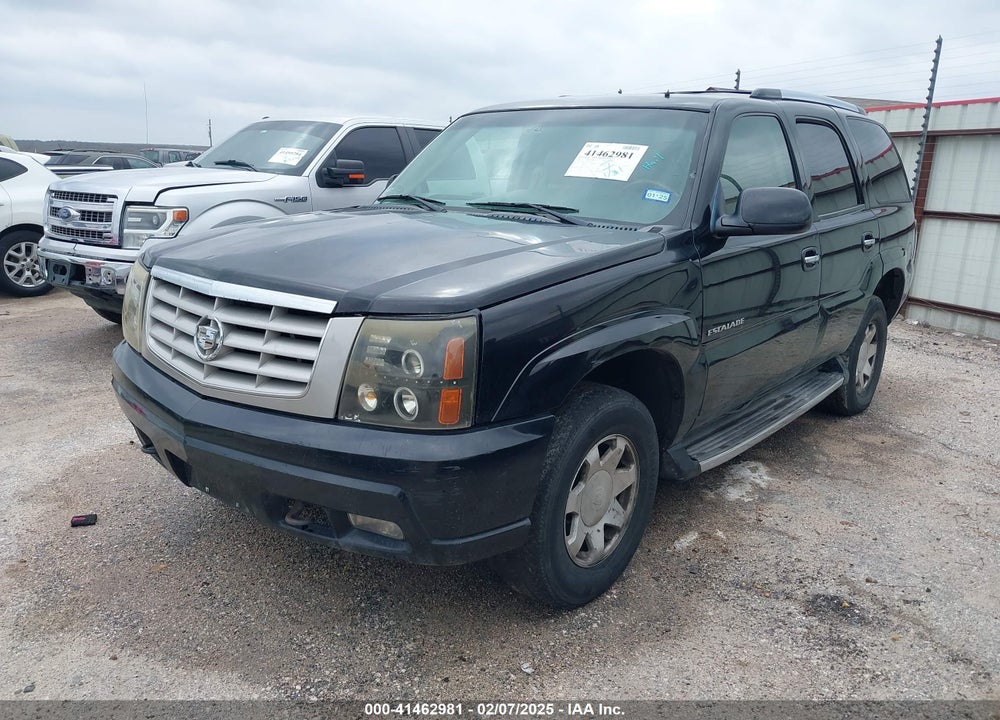 2002 CADILLAC ESCALADE STANDARD VIN: 1GYEK63N02R211749