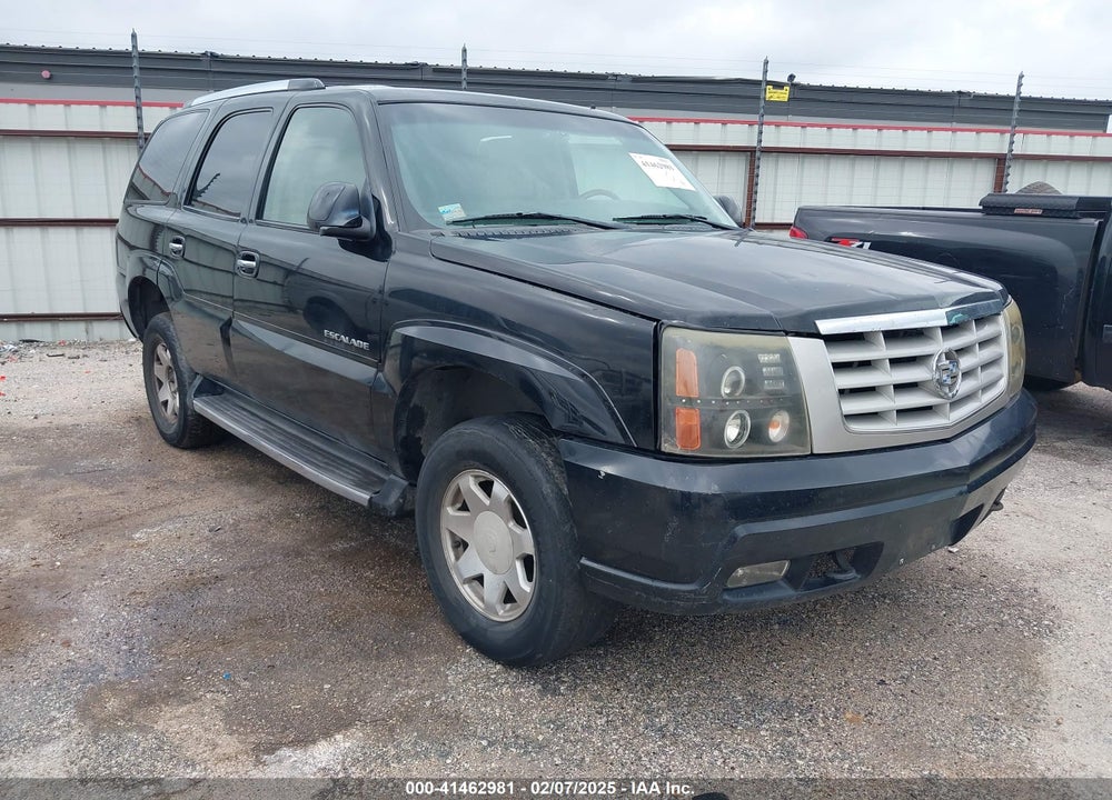 2002 CADILLAC ESCALADE STANDARD VIN: 1GYEK63N02R211749