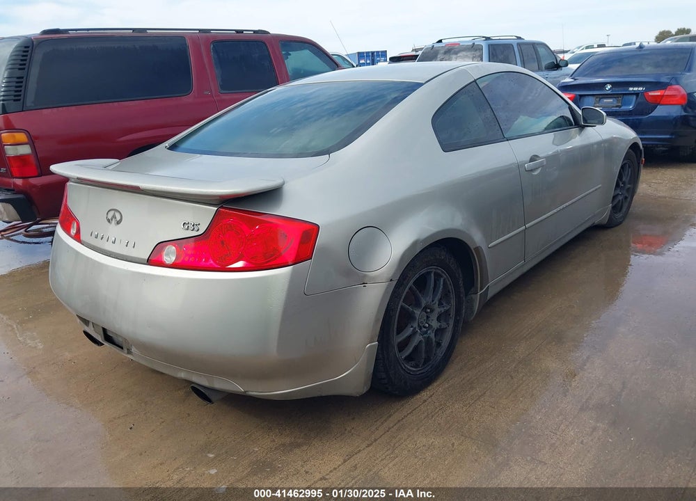 2004 INFINITI G35 VIN: JNKCV54E34M305538