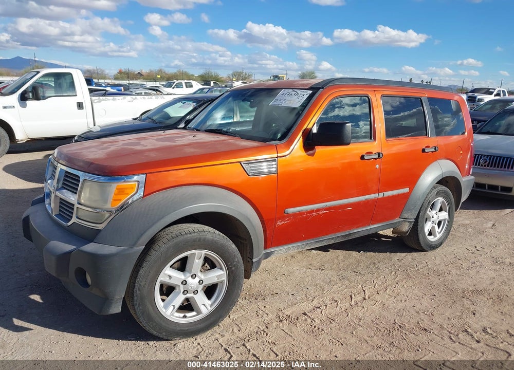 2007 DODGE NITRO SXT VIN: 1D8GT28KX7W684684
