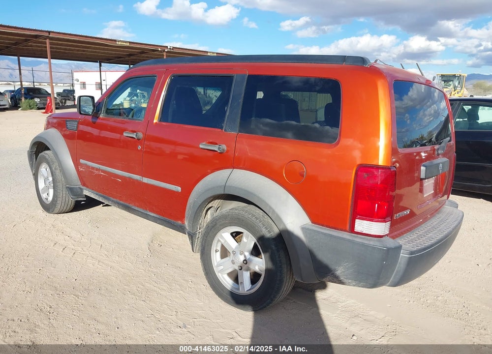 2007 DODGE NITRO SXT VIN: 1D8GT28KX7W684684