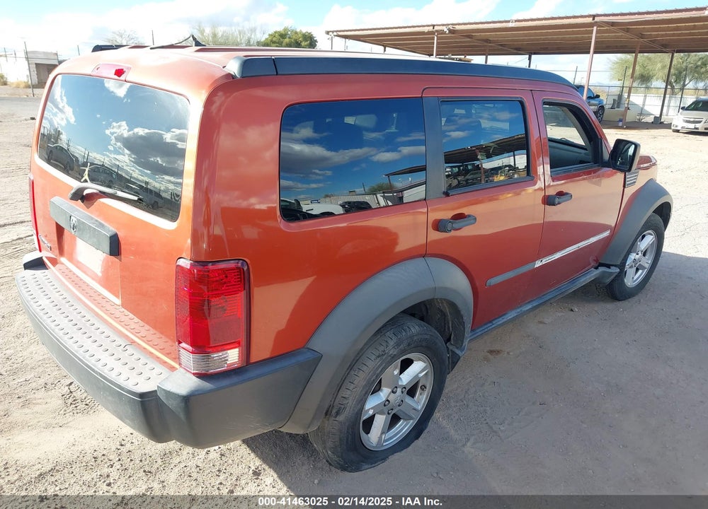 2007 DODGE NITRO SXT VIN: 1D8GT28KX7W684684