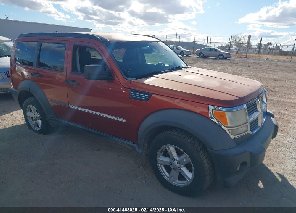 2007 DODGE NITRO SXT VIN: 1D8GT28KX7W684684