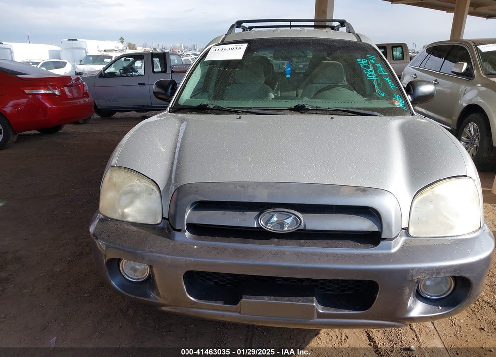 2006 HYUNDAI SANTA FE VIN: KM8SC13D56U108048