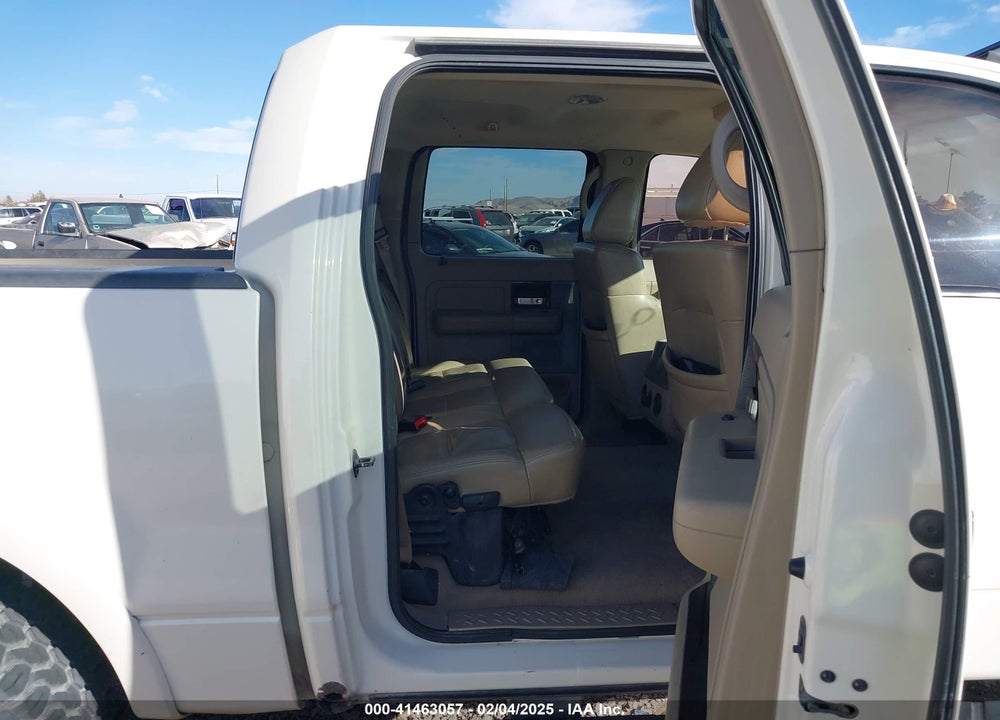 2008 FORD F-150 LARIAT VIN: 1FTPW14V68KB18286