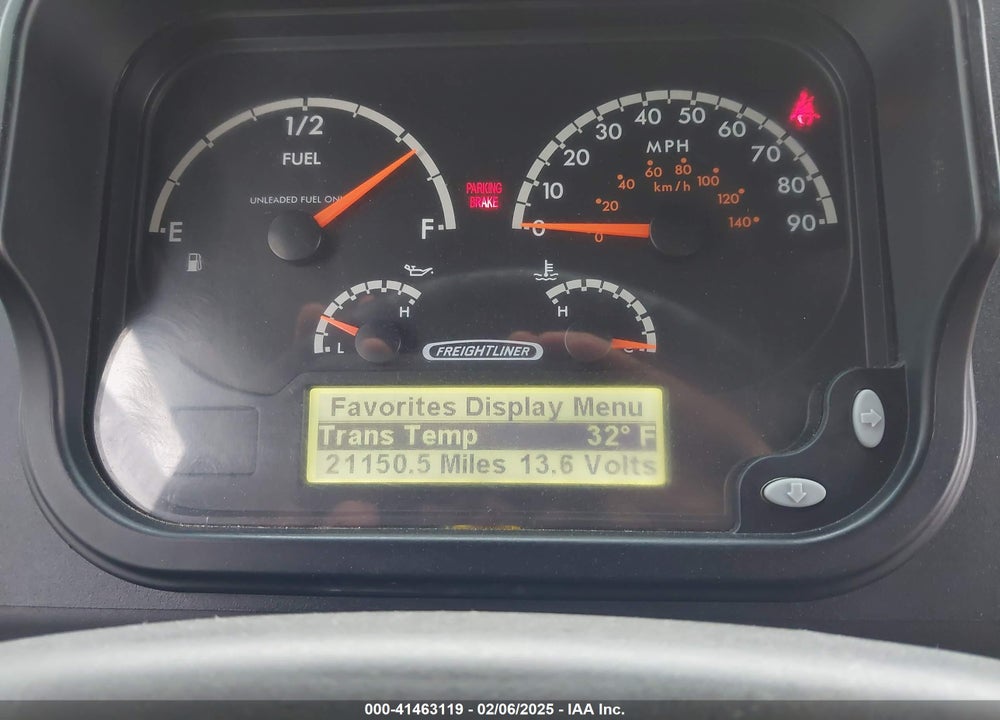 2020 FREIGHTLINER MT45G VIN: 4UZAC2EA6LCLZ1355