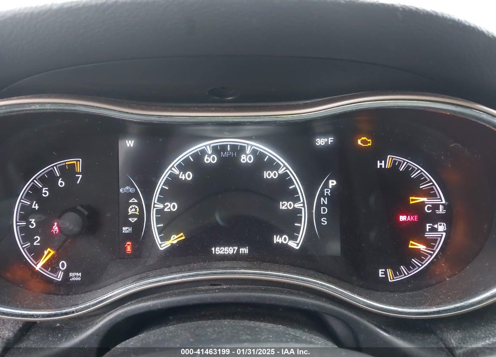 2014 JEEP GRAND CHEROKEE LAREDO VIN: 1C4RJFAG2EC220216