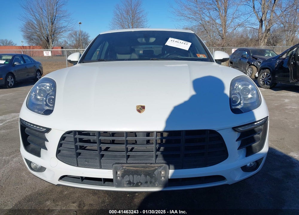 2016 PORSCHE MACAN S VIN: WP1AB2A54GLB48289