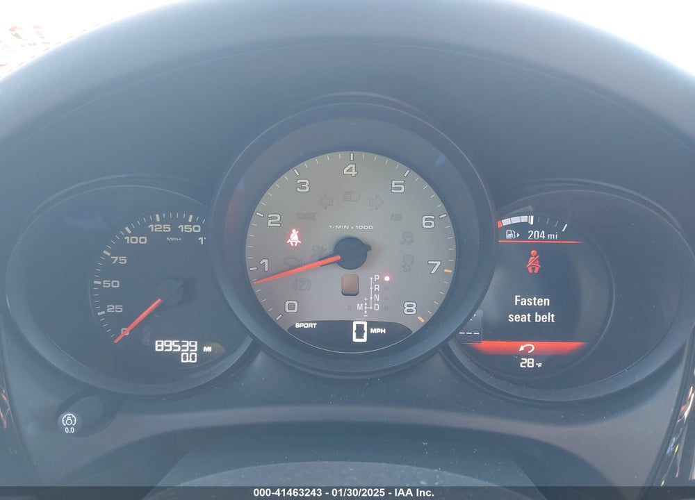 2016 PORSCHE MACAN S VIN: WP1AB2A54GLB48289