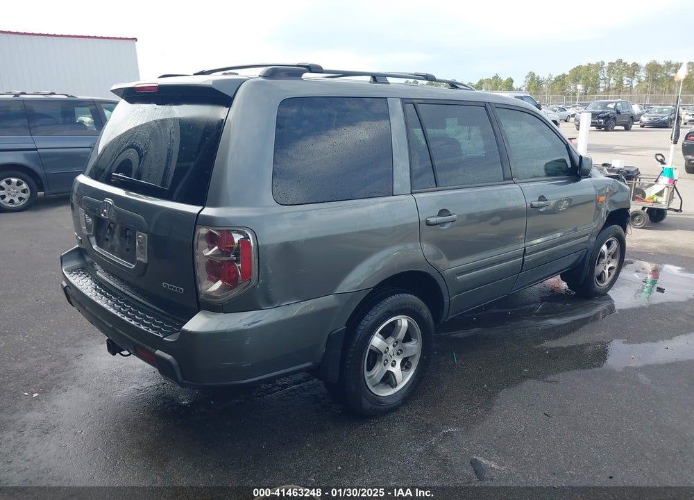 2007 HONDA PILOT EX-L VIN: 5FNYF18547B000926