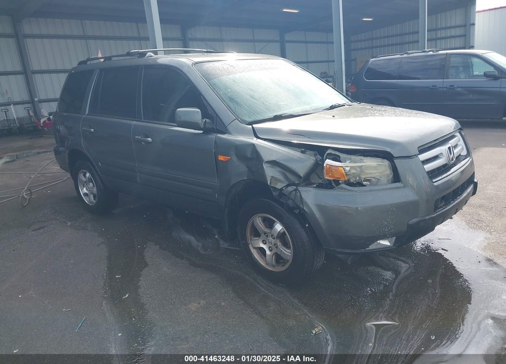 2007 HONDA PILOT EX-L VIN: 5FNYF18547B000926