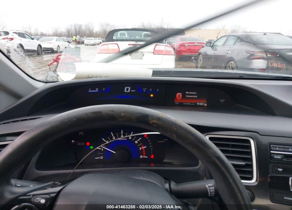 2013 HONDA CIVIC VIN: 19XFB2F53DE092950