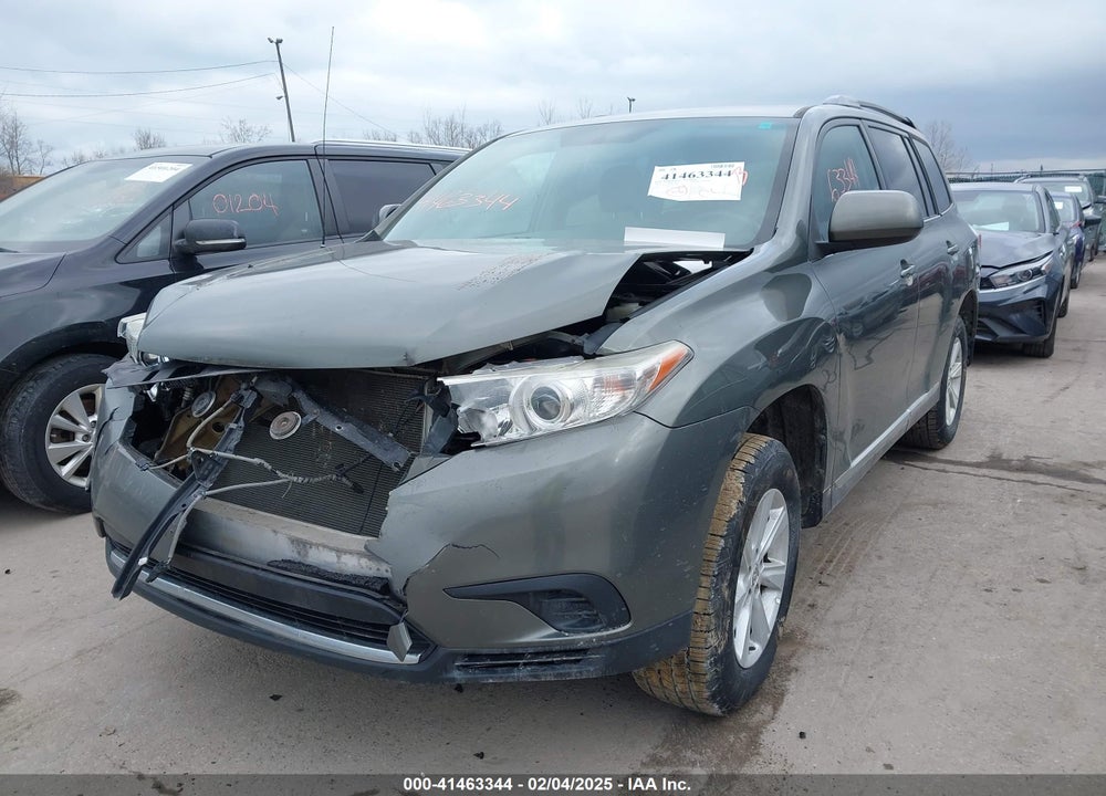 2012 TOYOTA HIGHLANDER VIN: 5TDBK3EH7CS134363