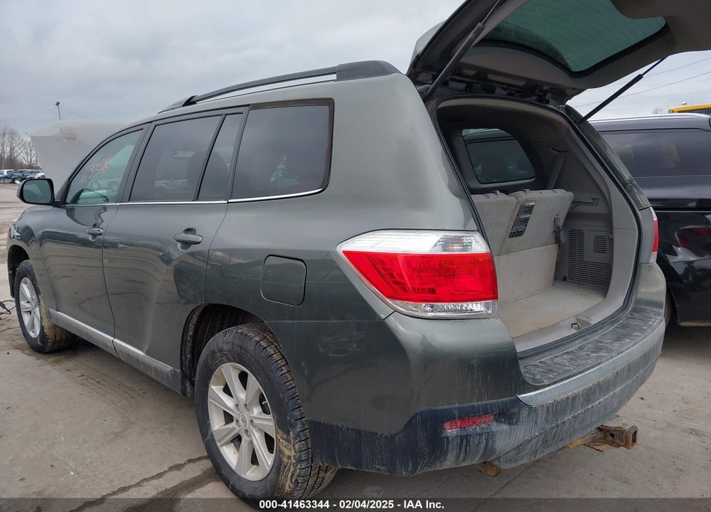 2012 TOYOTA HIGHLANDER VIN: 5TDBK3EH7CS134363