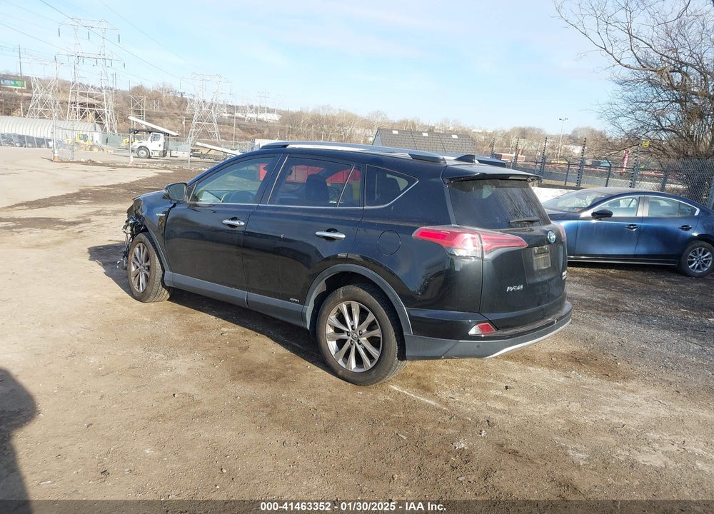 2017 TOYOTA RAV4 HYBRID LIMITED VIN: JTMDJREV5HD106553