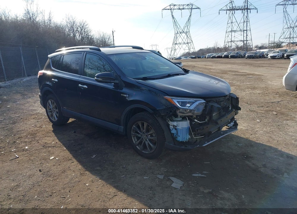2017 TOYOTA RAV4 HYBRID LIMITED VIN: JTMDJREV5HD106553