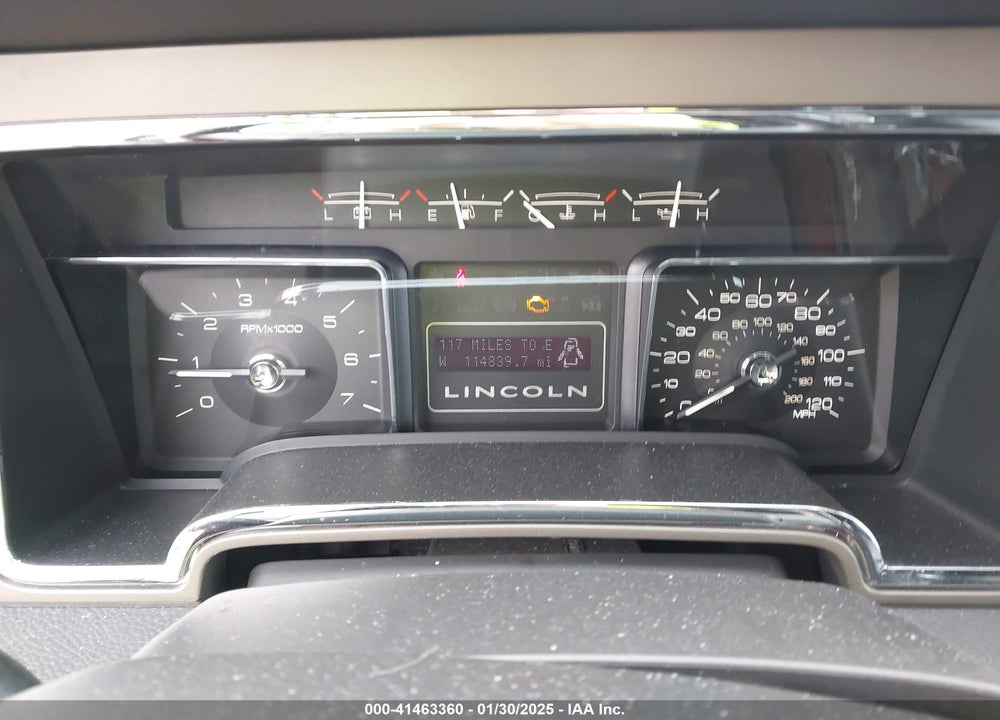2012 LINCOLN NAVIGATOR VIN: 5LMJJ2J54CEL06464