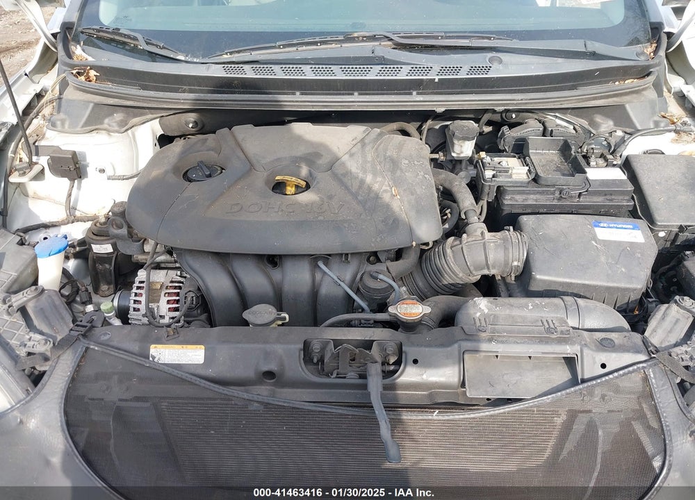 2011 HYUNDAI ELANTRA VIN: KMHDH4AE6BU119755