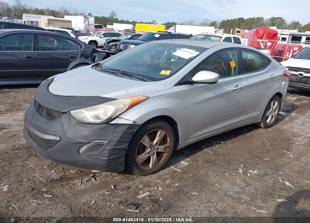 2011 HYUNDAI ELANTRA VIN: KMHDH4AE6BU119755