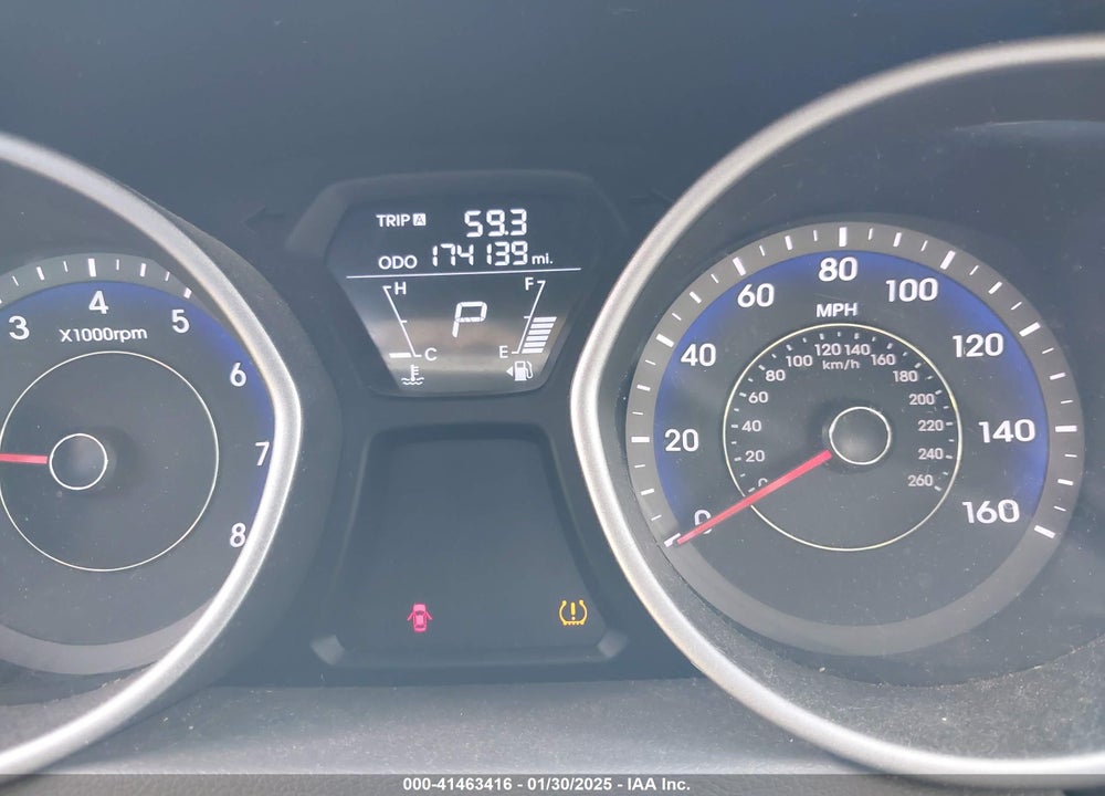 2011 HYUNDAI ELANTRA VIN: KMHDH4AE6BU119755