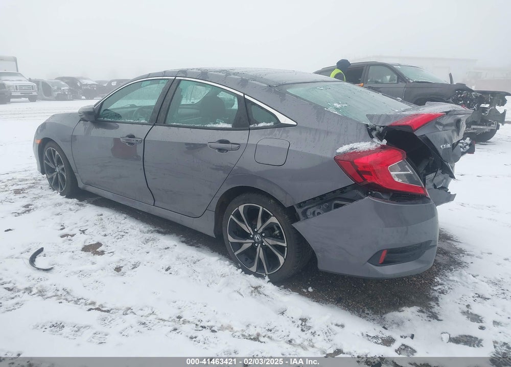 2021 HONDA CIVIC VIN: 19XFC2F89ME004054