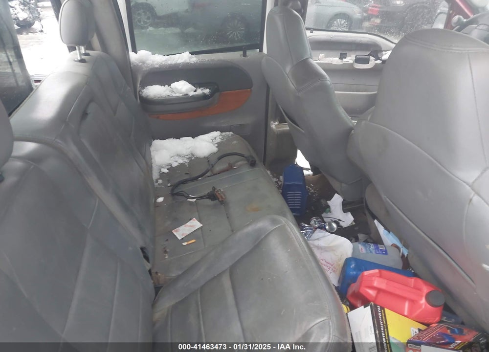 2005 FORD F250 SUPER DUTY VIN: 1FTSW21515EC67798