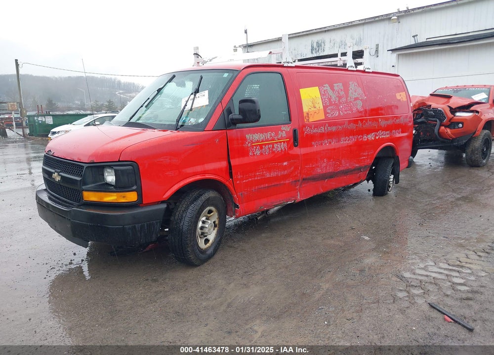 2013 CHEVROLET EXPRESS G2500 VIN: 1GCWGFCA3D1177557