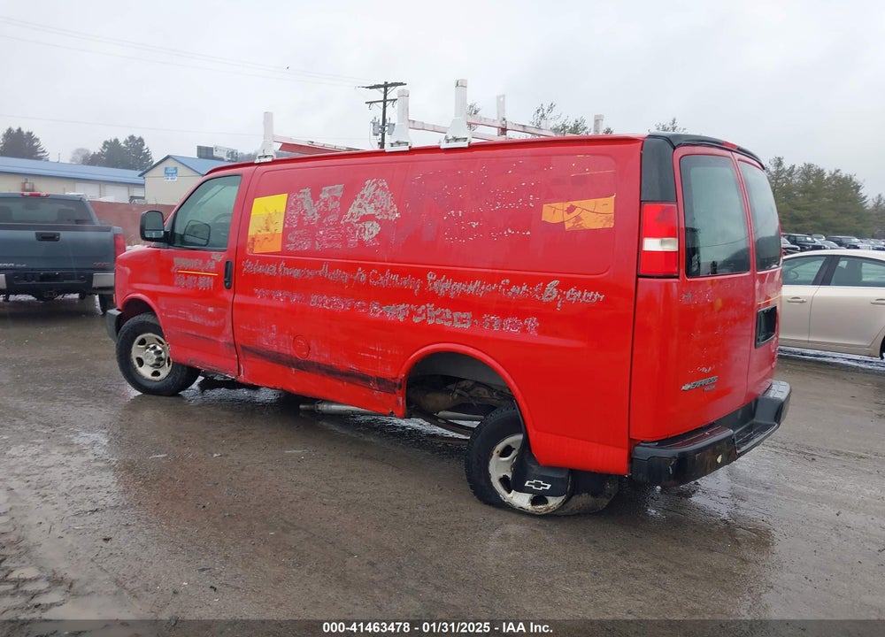 2013 CHEVROLET EXPRESS G2500 VIN: 1GCWGFCA3D1177557