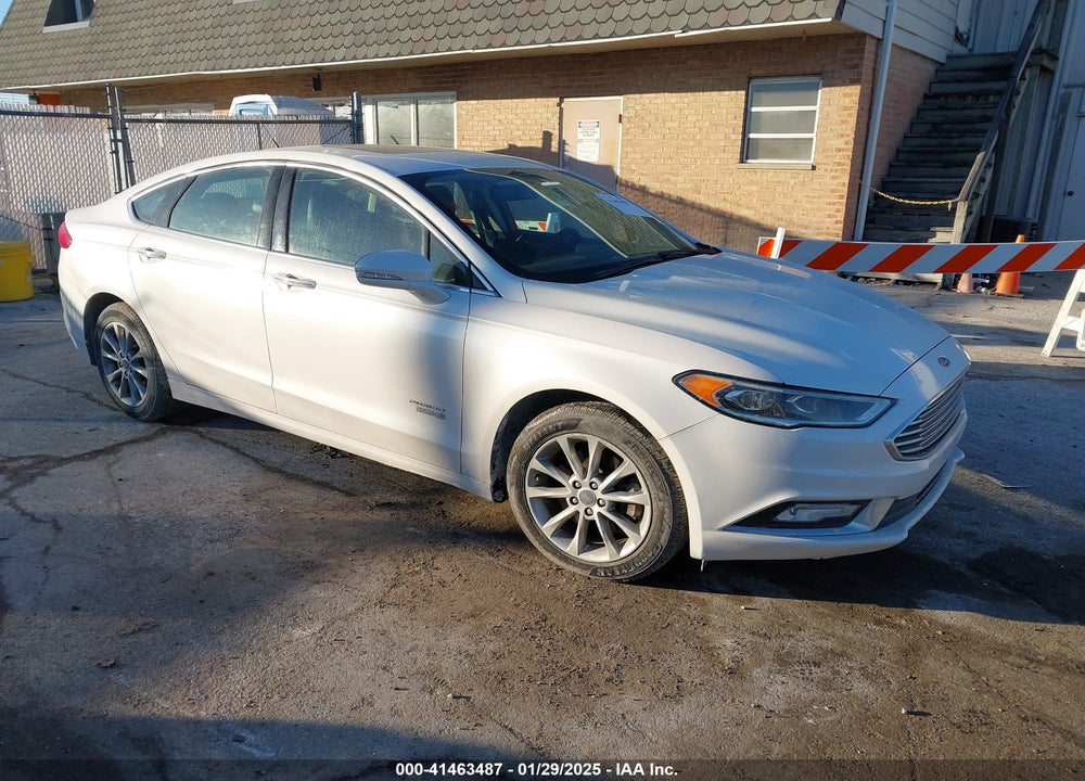 2017 FORD FUSION ENERGI SE LUXURY VIN: 3FA6P0PU5HR153750