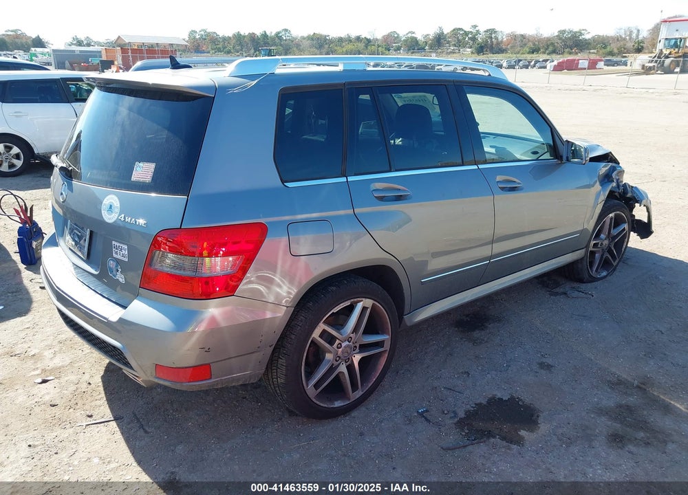 2011 MERCEDES-BENZ GLK 350 4MATIC VIN: WDCGG8HB5BF529873