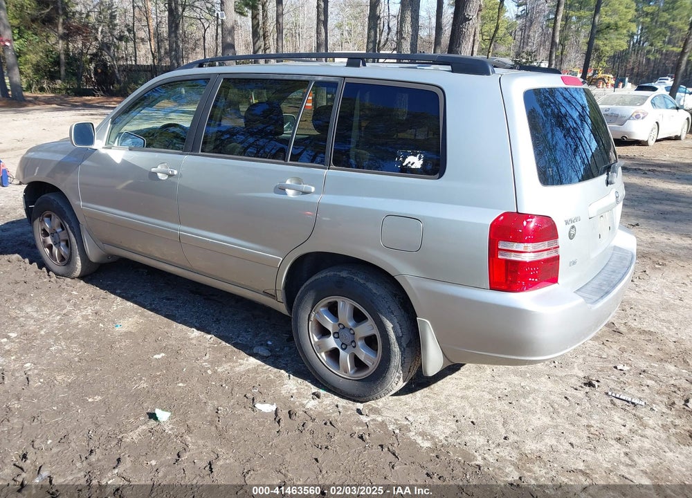 2003 TOYOTA HIGHLANDER V6 VIN: JTEGF21A930082357