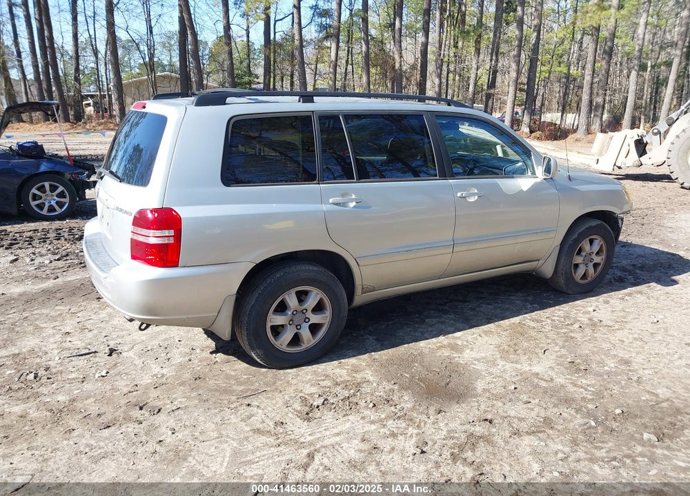 2003 TOYOTA HIGHLANDER V6 VIN: JTEGF21A930082357