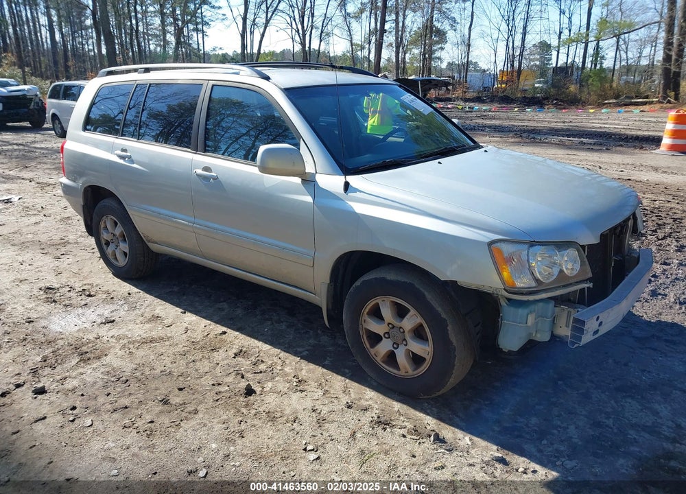 2003 TOYOTA HIGHLANDER V6 VIN: JTEGF21A930082357
