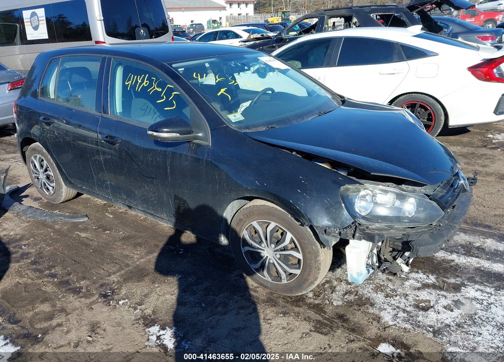 2010 VOLKSWAGEN GOLF 4-DOOR VIN: WVWDB7AJ2AW103057