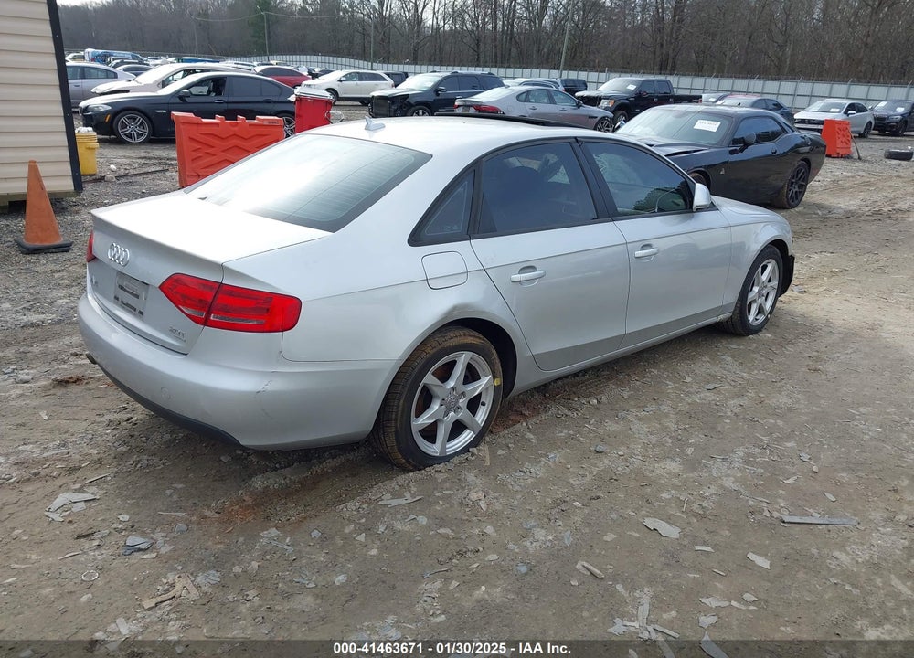 2009 AUDI A4 VIN: WAULF78K39N009282