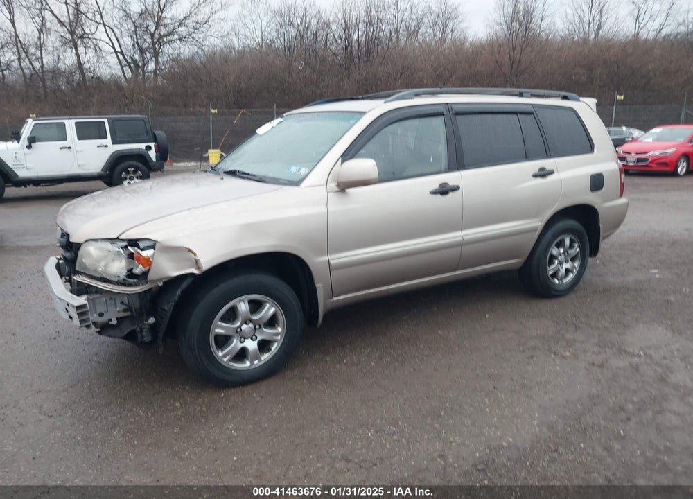 2006 TOYOTA HIGHLANDER V6 VIN: JTEEP21A360160818
